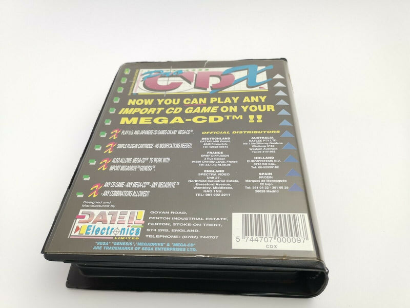 Sega Mega CD Zubehör Import Adapter " Pro CDX " Ovp | Pal | Mega-CD
