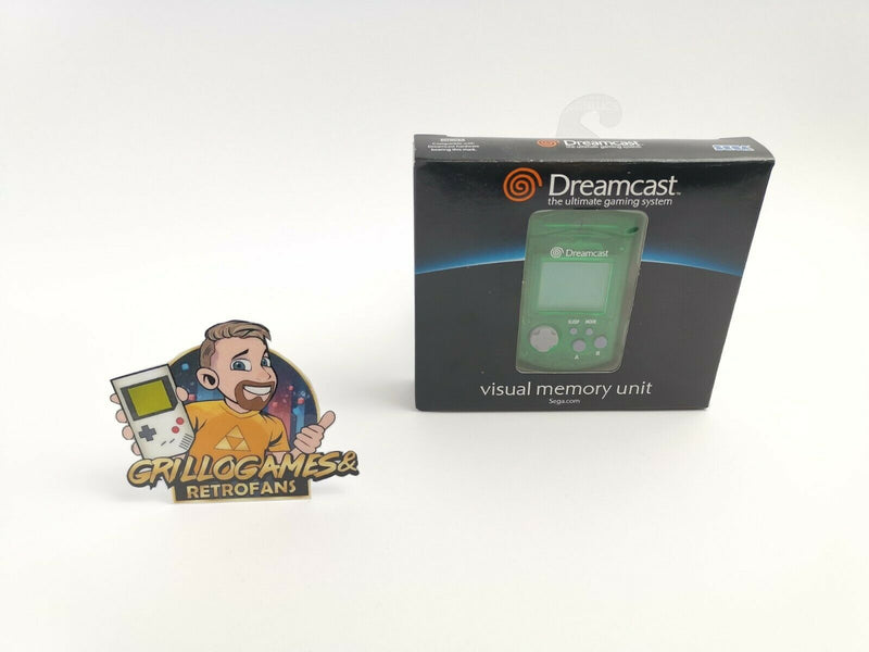 Sega Dreamcast Visual Memory Unit Farbe : Grün | Ntsc