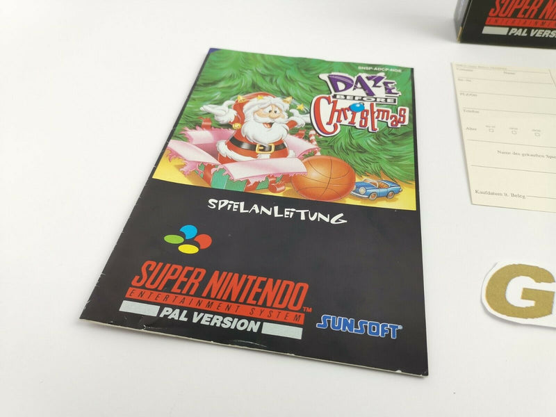 Super Nintendo Spiel " Daze before Christmas " Snes | Ovp | Pal | Cib |