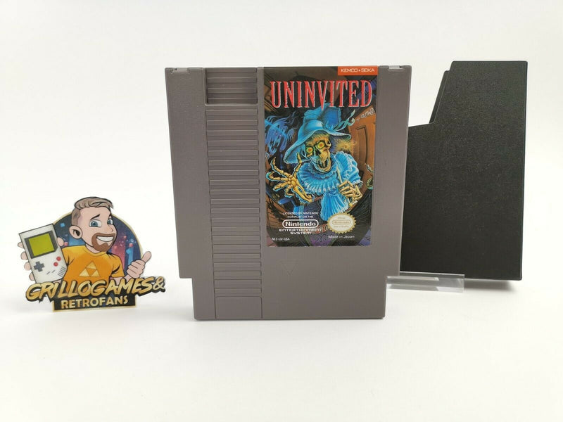 Nintendo Entertainment System Game "Uninvited" Nes | Ntsc | module