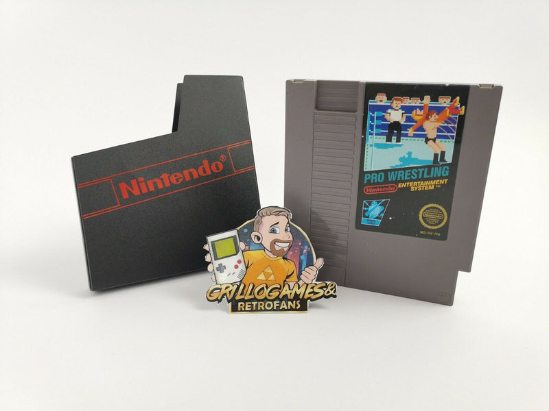 Nintendo Entertainment System Spiel " Pro Wrestling " NES | Modul | PAL-B FRA