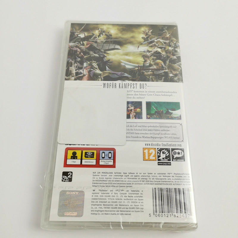 Sony Playstation Portable Spiel " Dissidia Final Fantasy " NEU NEW SEALED PSP