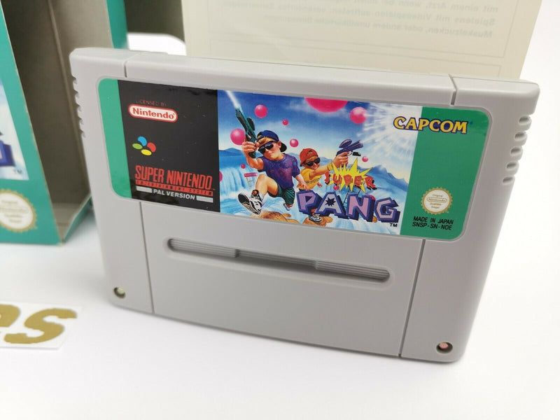 Super Nintendo Spiel " Super Pang " | Snes | Ovp | Pal | CIB