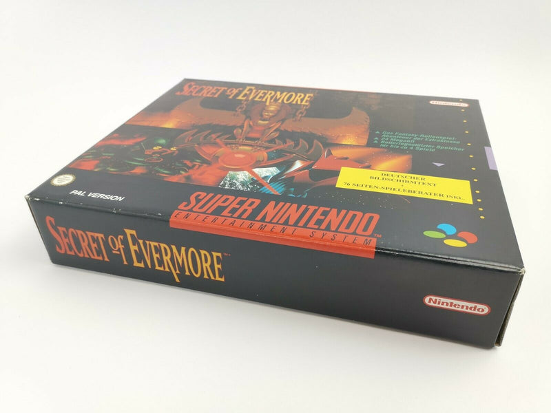 Super Nintendo Spiel " Secret of Evermore " | Snes | Ovp | Pal | CIB | * Neu *