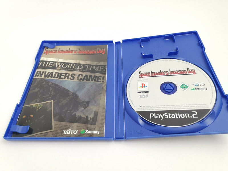 Sony Playstation 2 Spiel " Space Invaders Invasion Day " Ps2 | Pal | Ovp