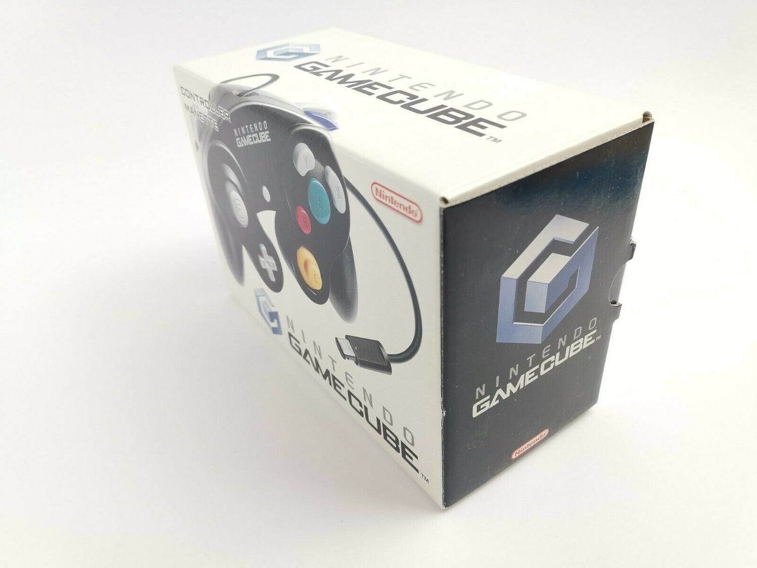 Nintendo Gamecube Controller Schwarz | Game Cube | Ovp | Pal | * Top Zustand