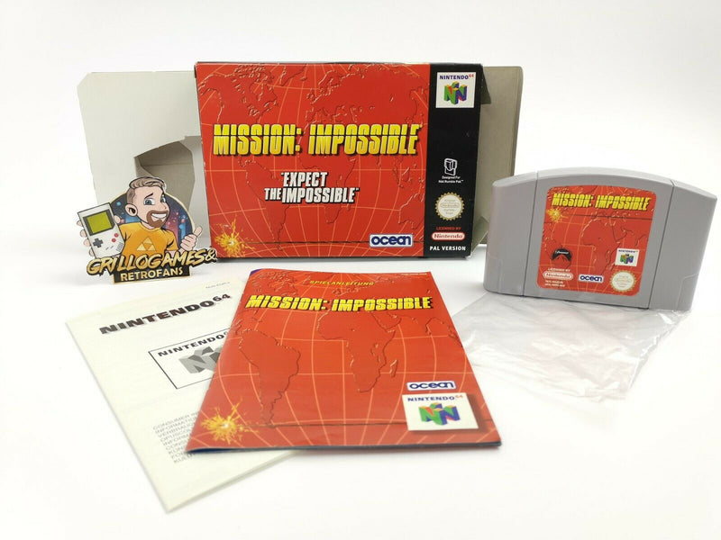 Nintendo 64 Spiel " Mission Impossible " N64 | Ovp | Pal