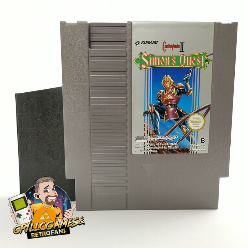 Nintendo Entertainment System Spiel " Castlevania II 2 Simons Quest " NES Modul