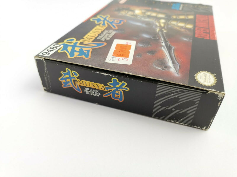 Super Nintendo " Musya The classic japanese Tale of Horror " Snes | Ovp | NTSC