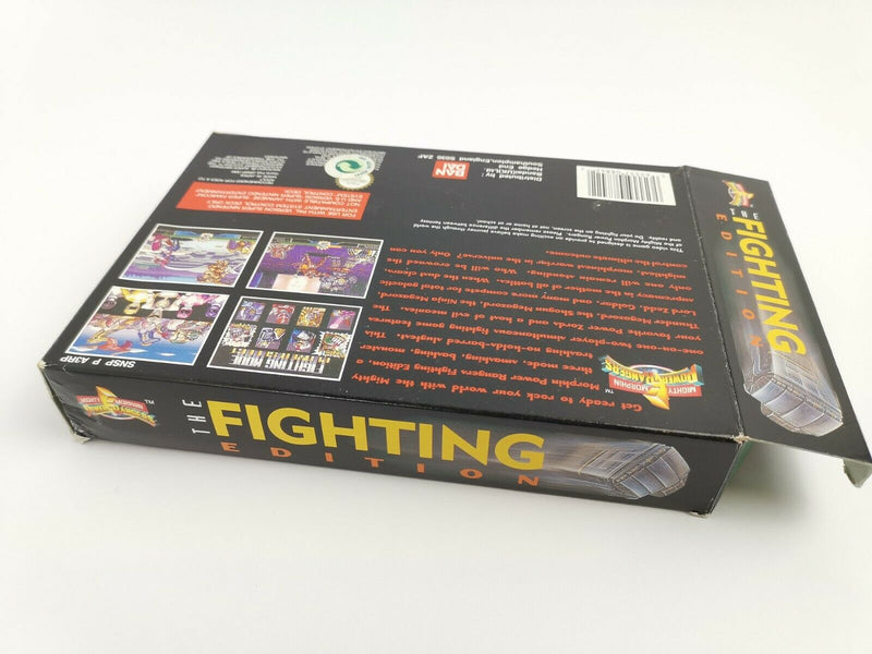 Super Nintendo Spiel " Power Rangers The Fighting Edition " | Snes | Ovp | Pal