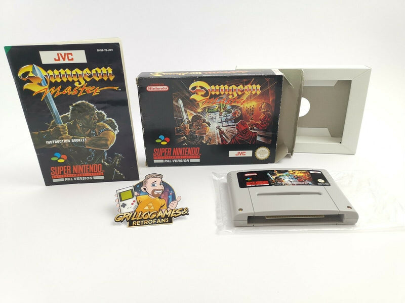 Super Nintendo Spiel " Dungeon Master " Snes | Pal | Ovp | Ukv