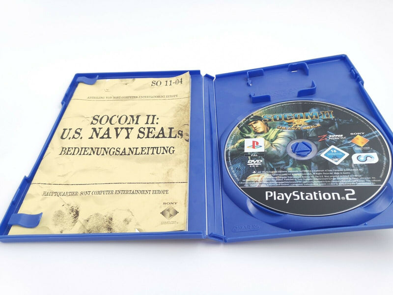 Sony Playstation 2 Spiel " Socom II 2 US Navy Seals " Ps2 | Pal | Ovp