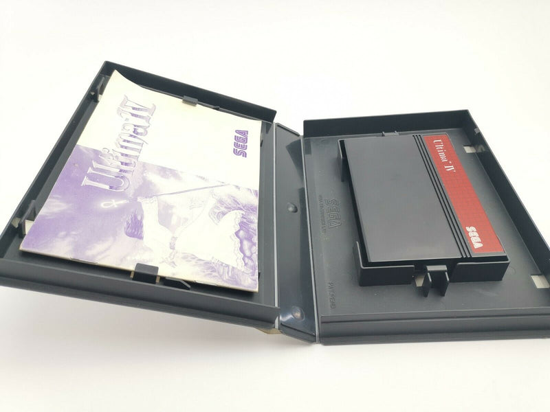 Sega Master System game "Ultima IV 4" original packaging | Pal | MS