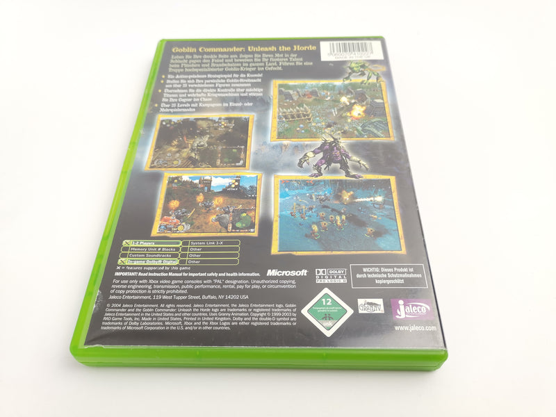 Microsoft Xbox Classic Spiel : Goblin Commander Unleash The Horde | OVP PAL