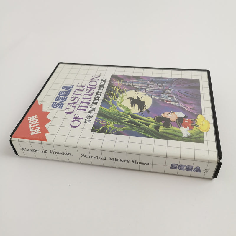 Sega Master System Spiel " Castle of Illusion starring Mickey Mouse " OVP [2]