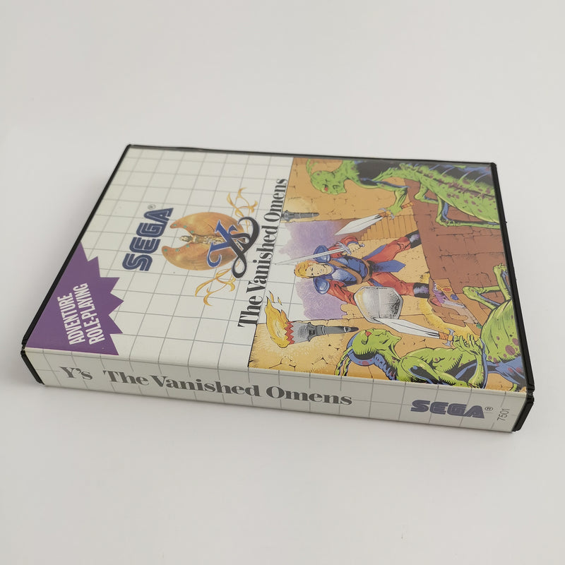 Sega Master System game "Ys The Vanished Omens" Mastersystem Y's | Original packaging | PAL
