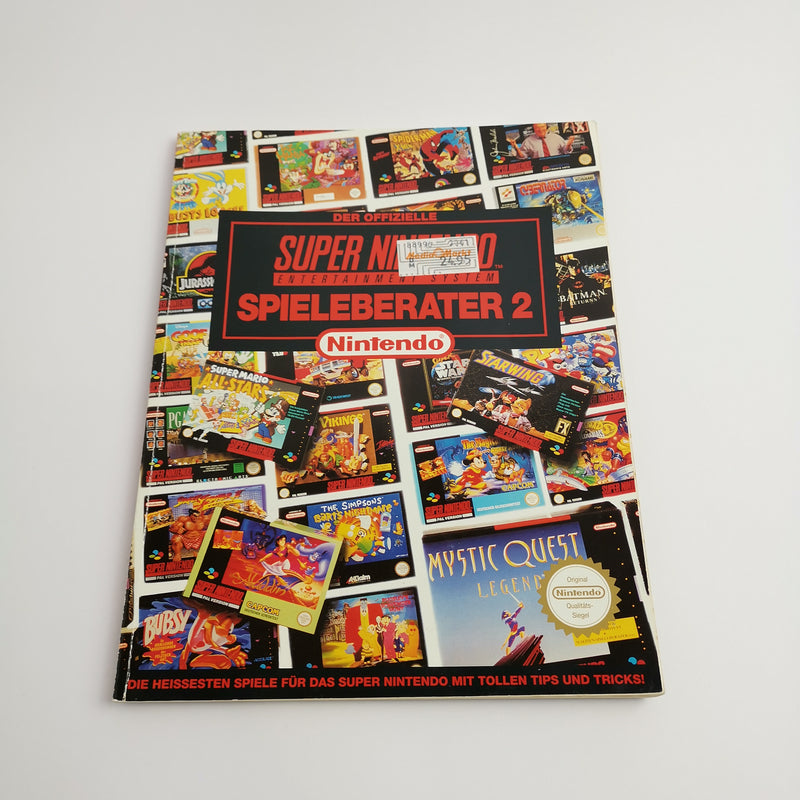 The Official Super Nintendo Games Advisor 2 | Solution book SNES | Guide
