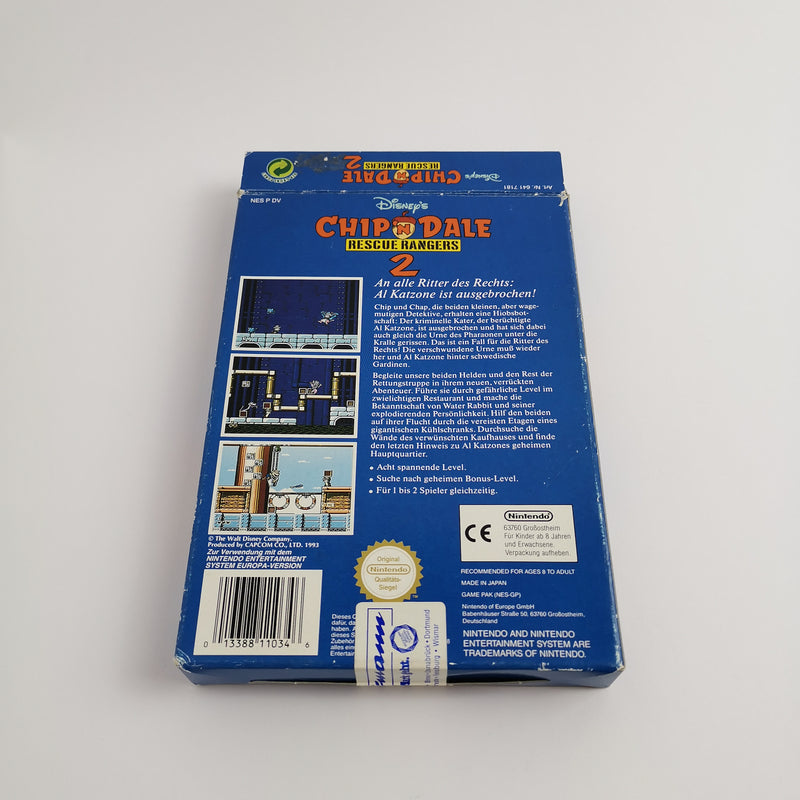 Nintendo Entertainment System Spiel " Chip´n Dale Rescue Rangers 2 " NES OVP PAL
