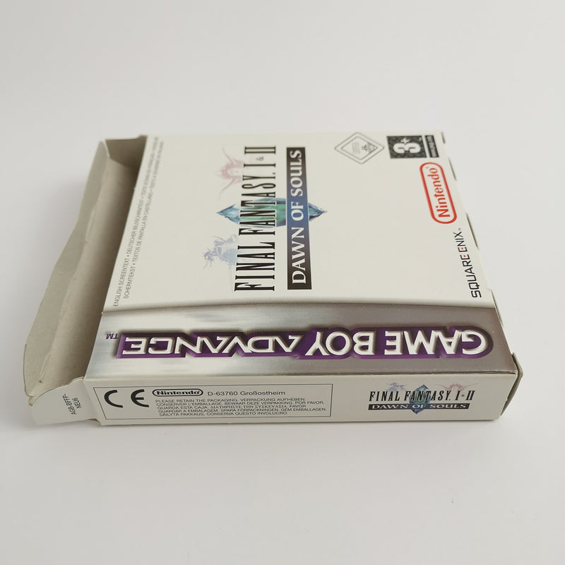 Nintendo Gameboy Advance Spiel " Final Fantasy I & II Dawn of Souls " GBA OVP
