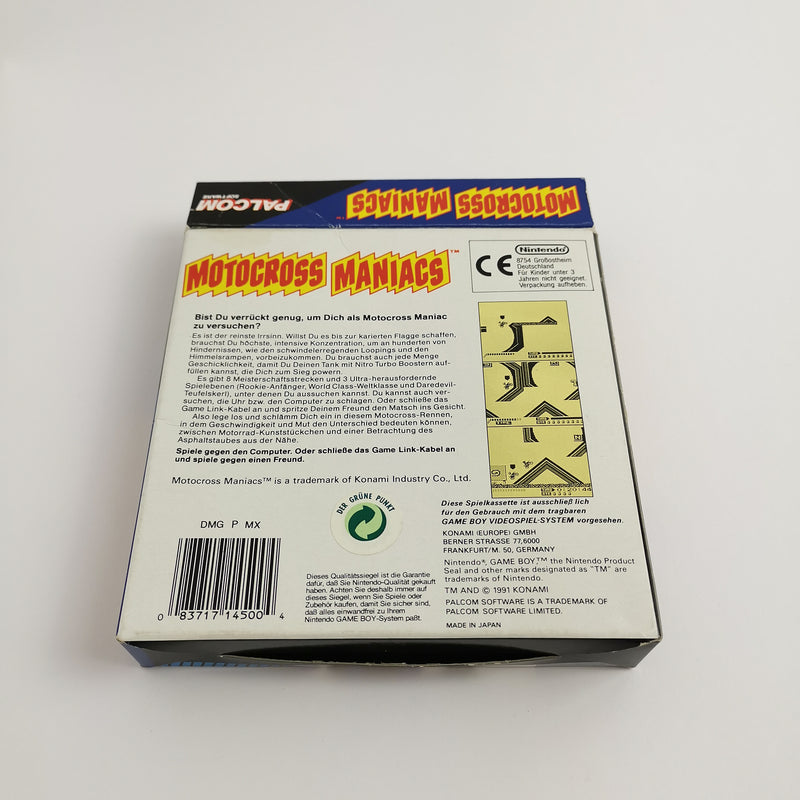 Nintendo Gameboy Classic Spiel " Motocross Maniacs " Game Boy | OVP | PAL NOE