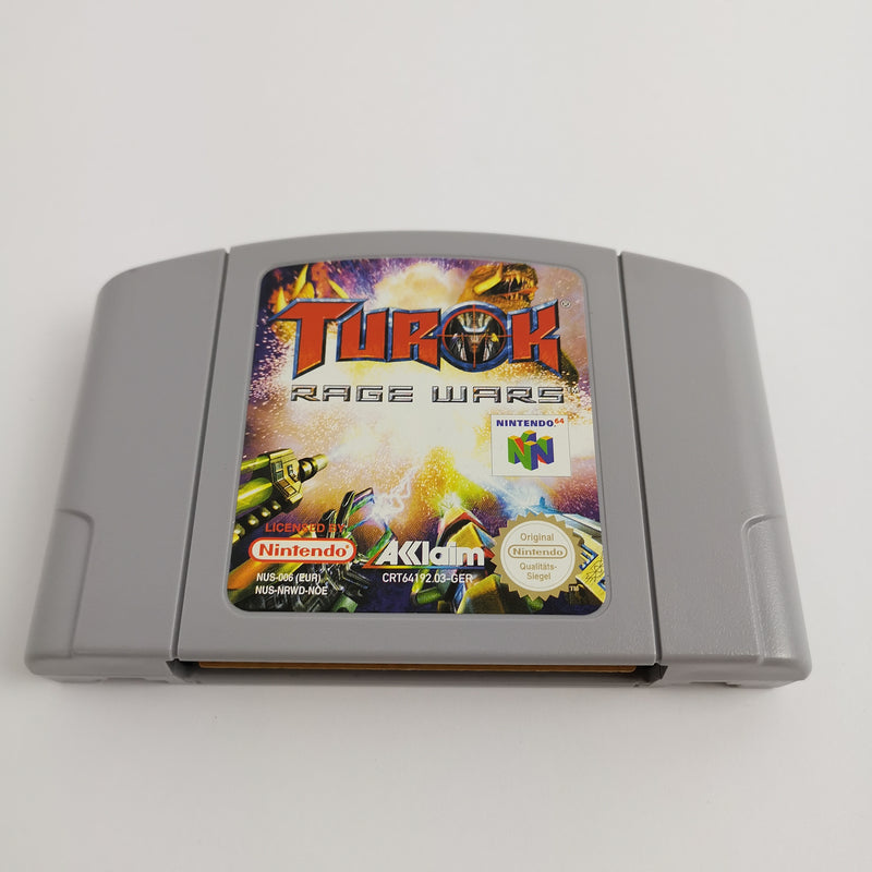 Nintendo 64 Spiel " Turok Legenden des verlorenen Landes " N64 | OVP | PAL NOE