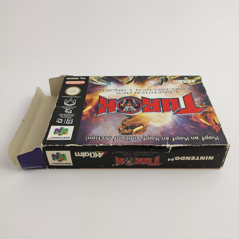 Nintendo 64 Spiel " Turok Legenden des verlorenen Landes " N64 | OVP | PAL NOE
