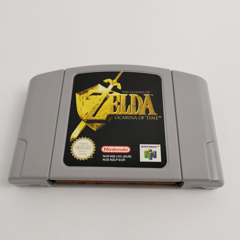 Nintendo 64 game "The Legend of Zelda Ocarina of Time" N64 | Original packaging | PAL NOE