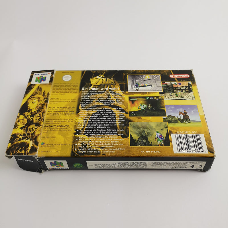 Nintendo 64 game "The Legend of Zelda Ocarina of Time" N64 | Original packaging | PAL NOE