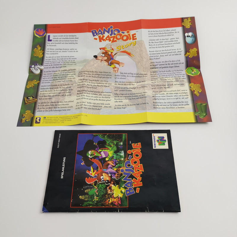 Nintendo 64 Spiel " Banjo Kazooie " N64 N 64 Banjo-Kazooie | OVP | PAL NNOE