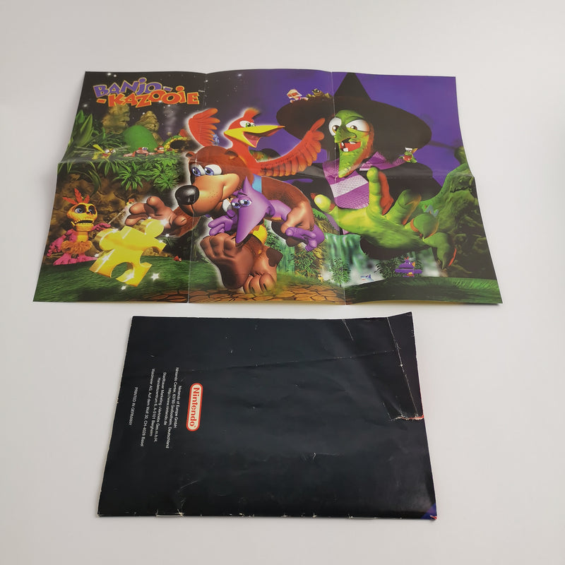 Nintendo 64 Spiel " Banjo Kazooie " N64 N 64 Banjo-Kazooie | OVP | PAL NNOE