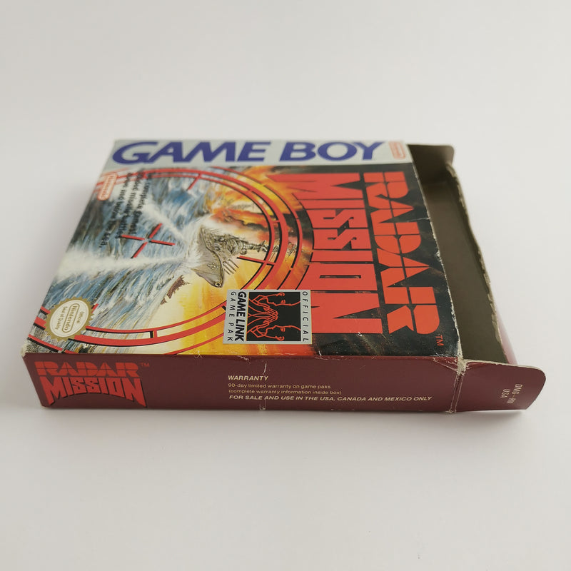 Nintendo Gameboy Classic Spiel " Radar Mission " GB NTSC-U/C USA | OVP