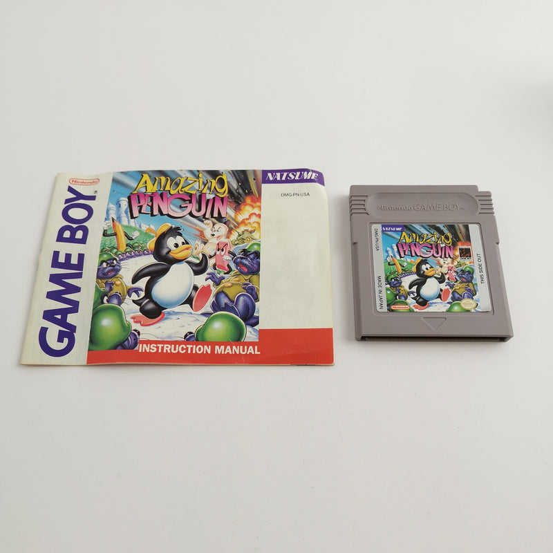 Nintendo Gameboy Classic Game "Amazing Penguin" NTSC-U/C USA | Original packaging