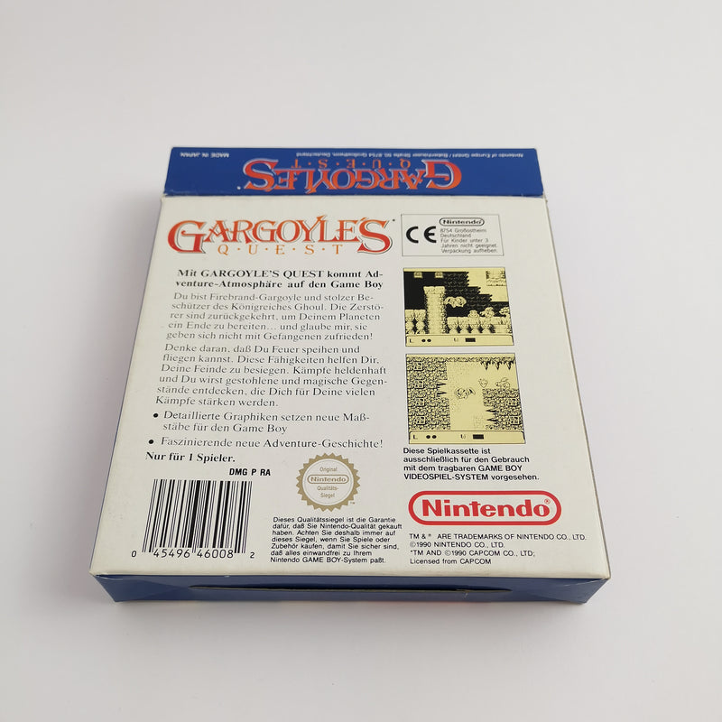 Nintendo Gameboy Classic game "Gargoyles Quest" GB | Original packaging | PAL NOE-1