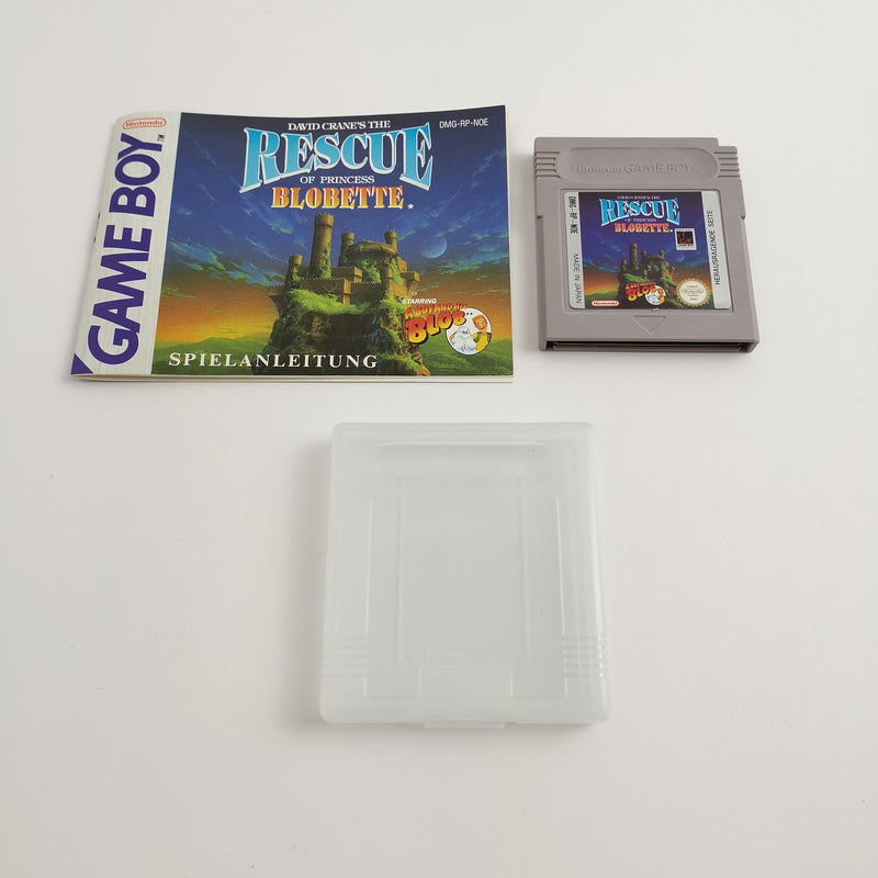 Nintendo Gameboy Classic Spiel " Rescue of Princess Blobette " GB | OVP PAL NOE