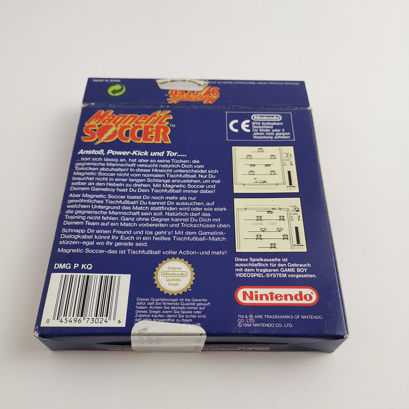 Nintendo Gameboy Classic Game "Magnetic Soccer" GB Soccer | Original packaging | PAL NOE-1