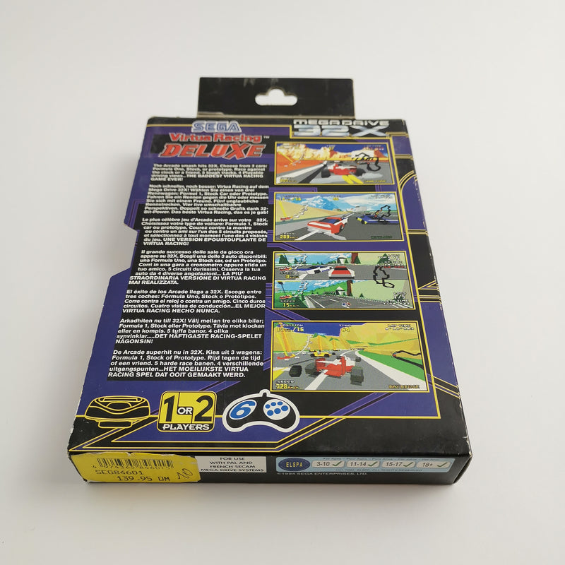 Sega Mega Drive 32X Game "VR Virtua Racing Deluxe" MD MegaDrive OVP PAL [2]
