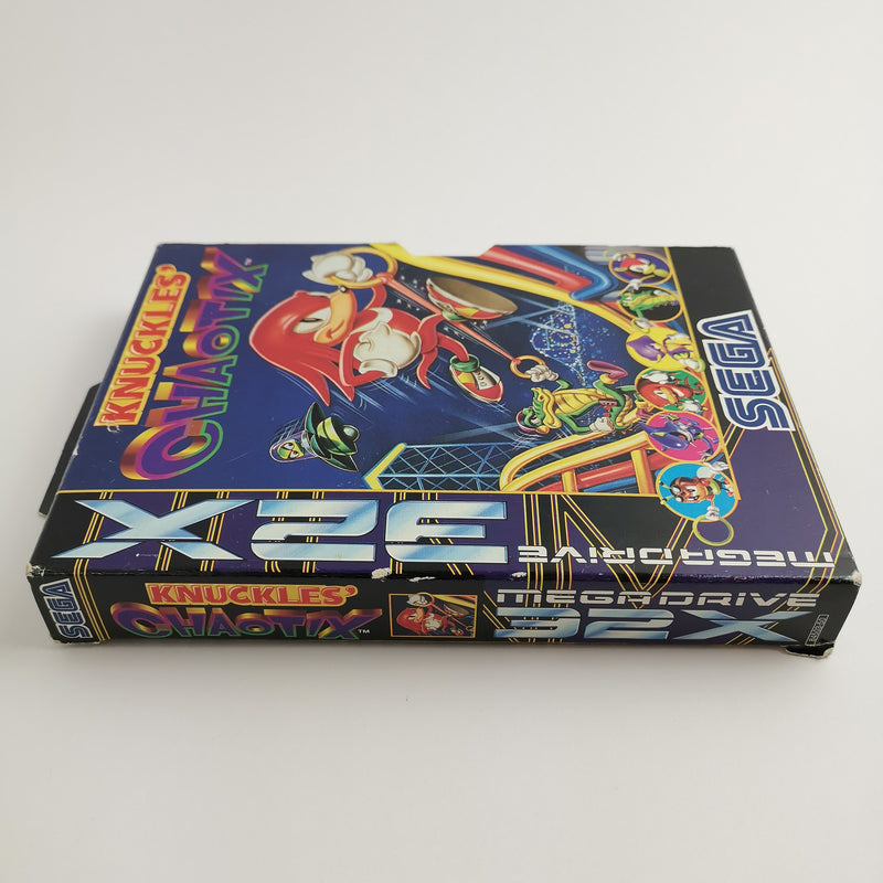 Sega Mega Drive 32X Game "Knuckles Chaotix" MD MegaDrive OVP | PAL 32X