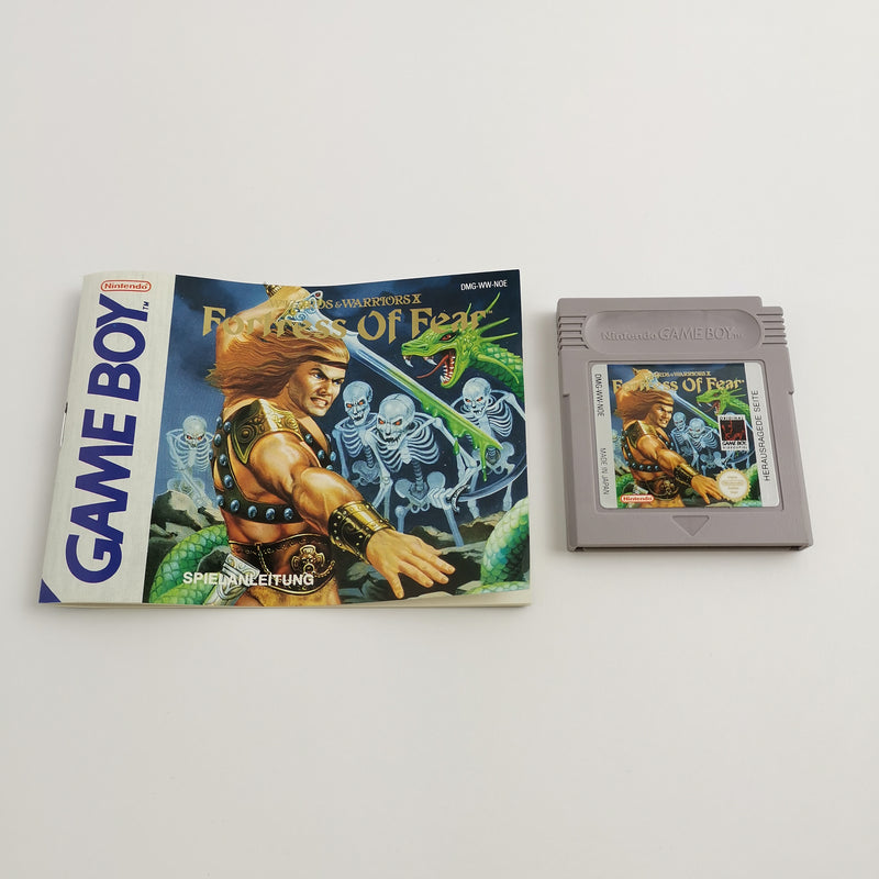 Nintendo Gameboy Classic Game "Fortress of Fear" GB Game Boy | Original packaging | PAL NOE