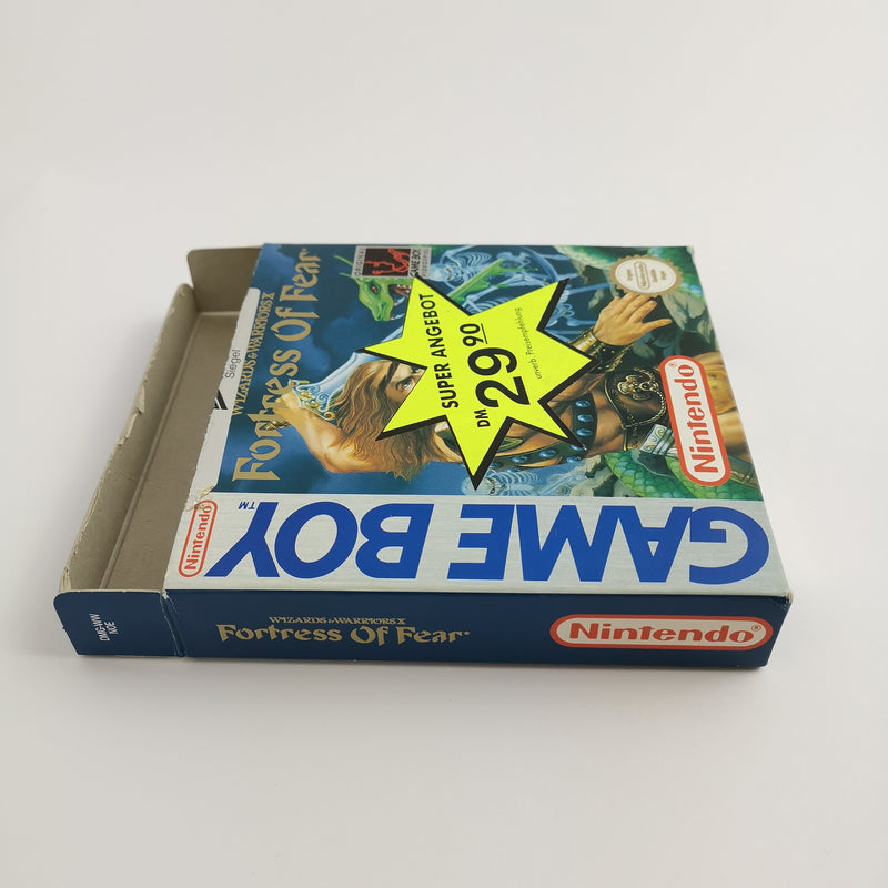 Nintendo Gameboy Classic Game "Fortress of Fear" GB Game Boy | Original packaging | PAL NOE