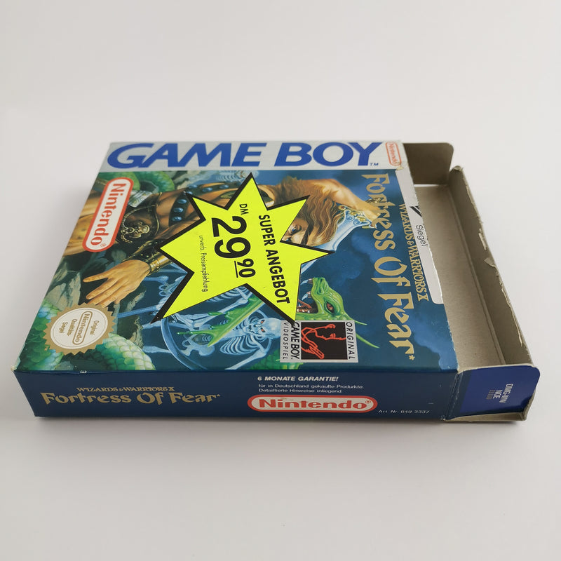 Nintendo Gameboy Classic Game "Fortress of Fear" GB Game Boy | Original packaging | PAL NOE