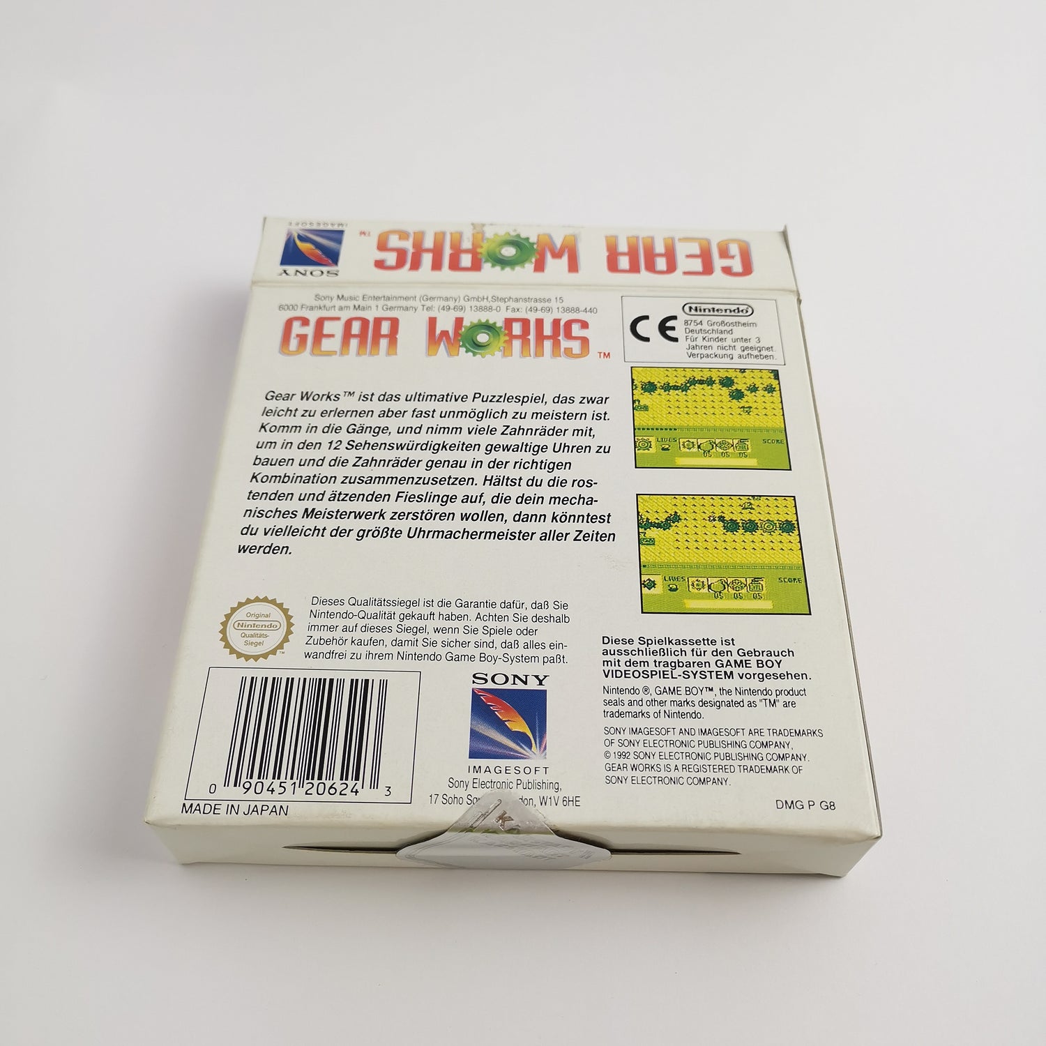 Nintendo Gameboy Classic Game 