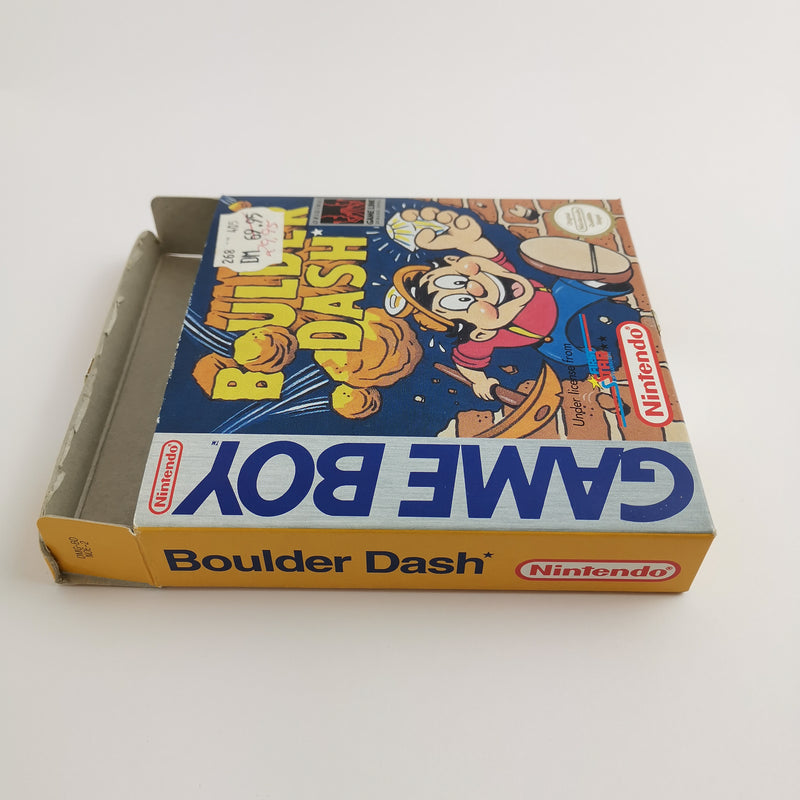 Nintendo Gameboy Classic Game "Boulder Dash" GB Game Boy | Original packaging | PAL NOE-2