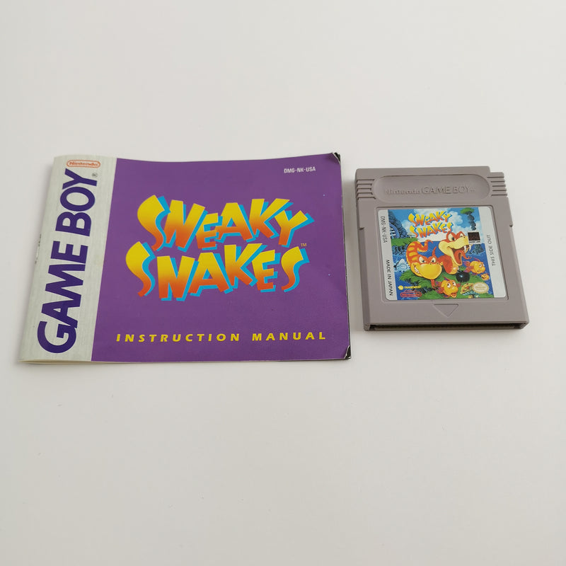 Nintendo Gameboy Classic Spiel " Sneaky Snakes " Game Boy | OVP | NTSC-U/C USA