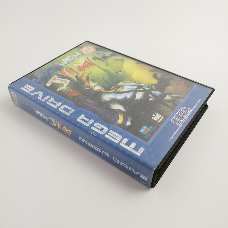 Sega Mega Drive Spiel " EarthWorm Jim " MD MegaDrive Earth Worm | OVP | PAL