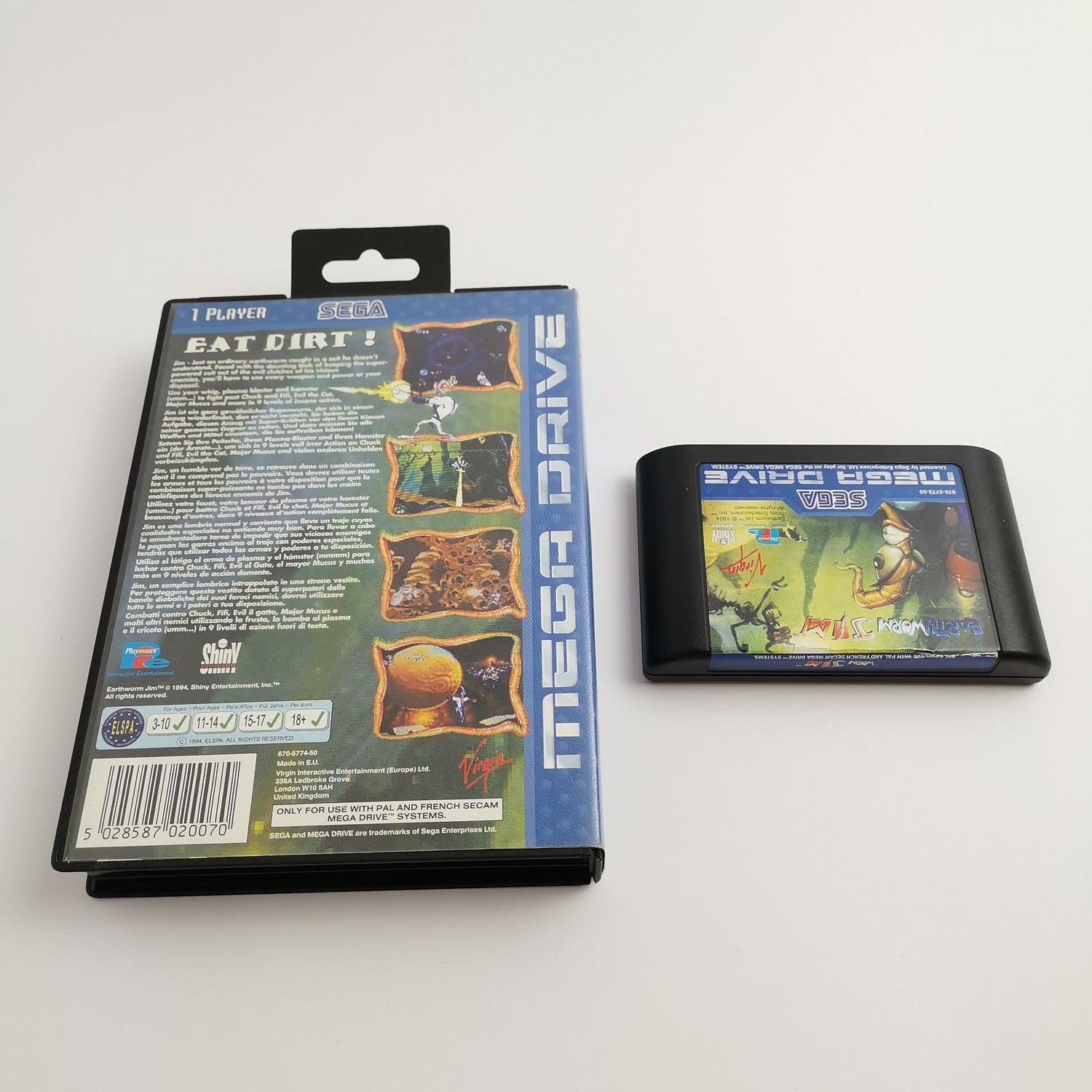 Sega Mega Drive Spiel 