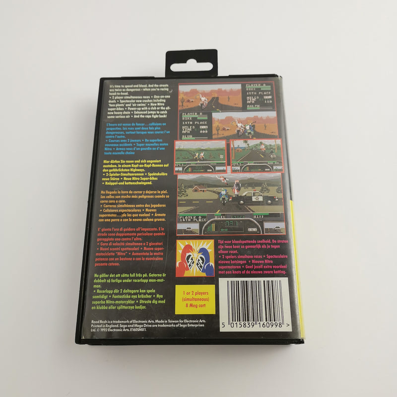 Sega Mega Drive Spiel " Road Rash II 2 " MD MegaDrive RoadRash | OVP | PAL