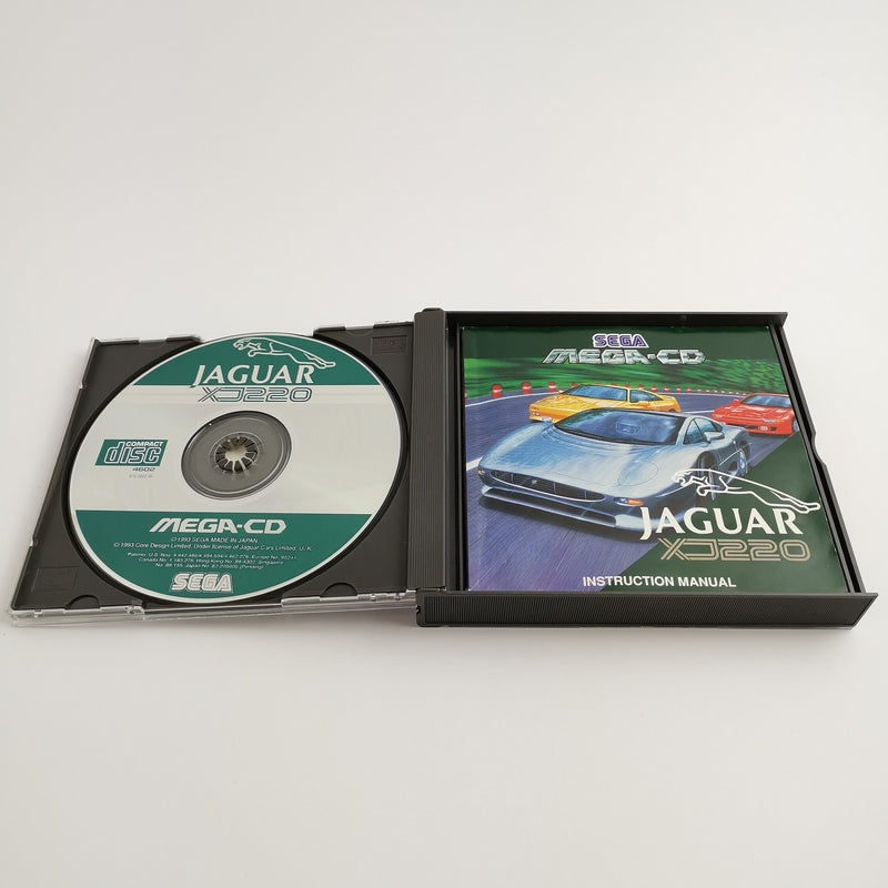 Sega Mega-CD Spiel " Jaguar XJ220 " MC Mega CD Autorennen | OVP | PAL