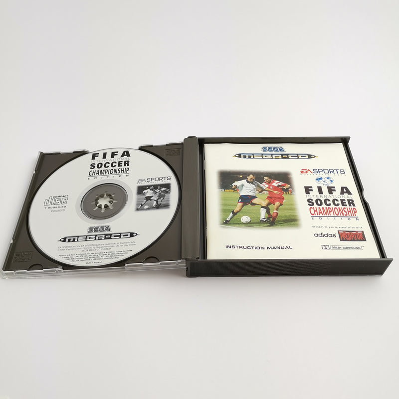 Sega Mega-CD Spiel " Fifa International Soccer Championship " Fußball | OVP PAL