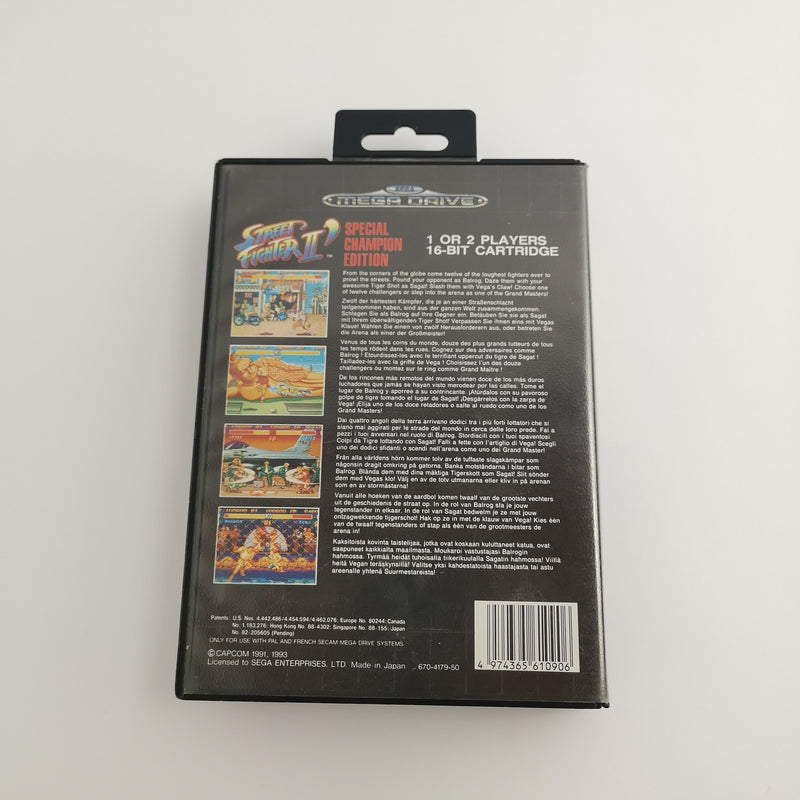 Sega Mega Drive Spiel " Street Fighter II 2 Special Champion Edition " OVP PAL