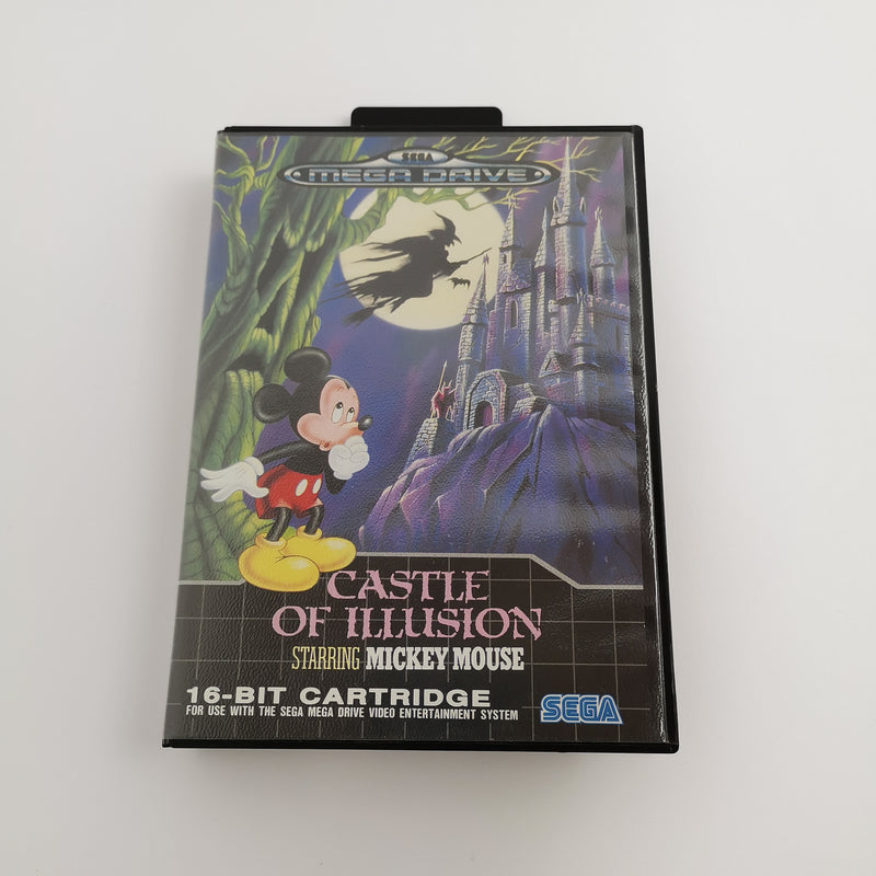 Sega Mega Drive Spiel " Castle of Illusion starring Mickey Mouse " MD | OVP PAL